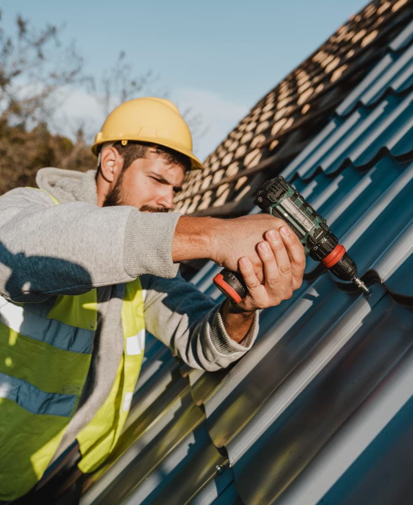 Professional roofing installation