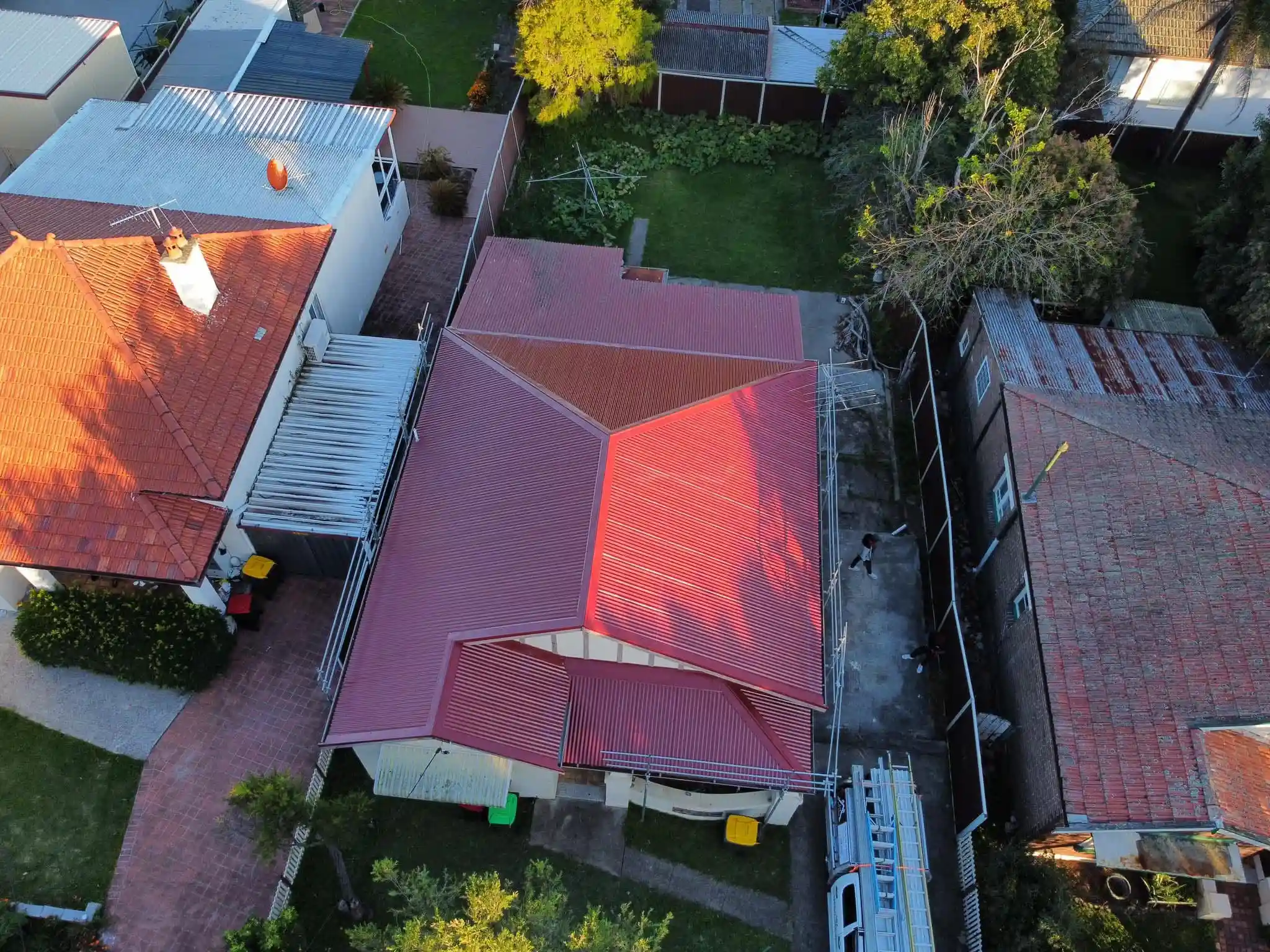 High Pitch Colorbond Roof Design